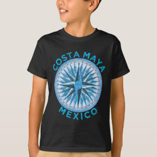 Camiseta Diseño Costa Maya Vintage Costa Maya Comp Rosa