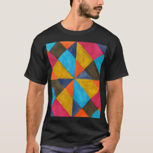 Camiseta Diseño creativo abstracto de acuarela.