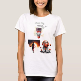 Camiseta Diseño creativo de baloncesto - Jugador, zapato