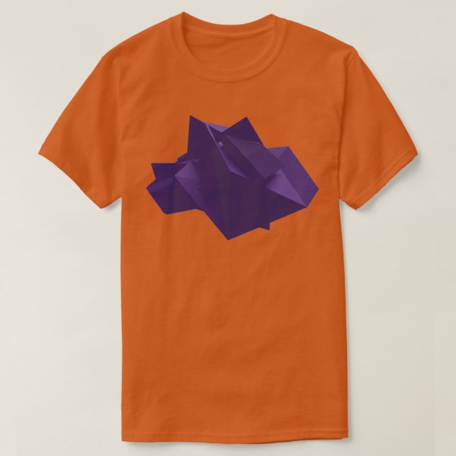 Camiseta Diseño creativo púrpura (Diseño del anverso)