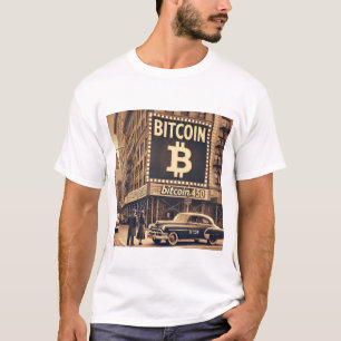 Camiseta Diseño criptográfico de anuncios BTC de Bitcoin Vi