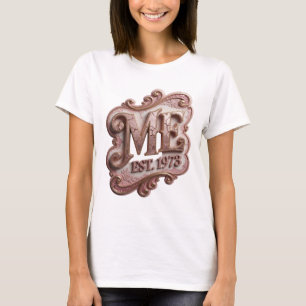 Camiseta Diseño Crisp Gold ME EST 1973