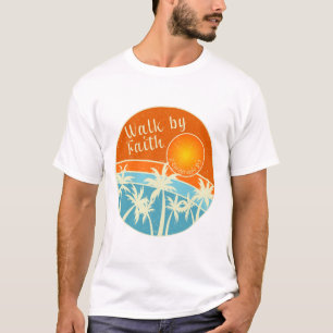 Camiseta Diseño Cristiano Camina por Fe