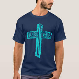 Camiseta Diseño Cristiano Phi Rho Hierro Afila Hierro