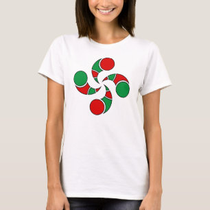 Camiseta diseño cruzado basque