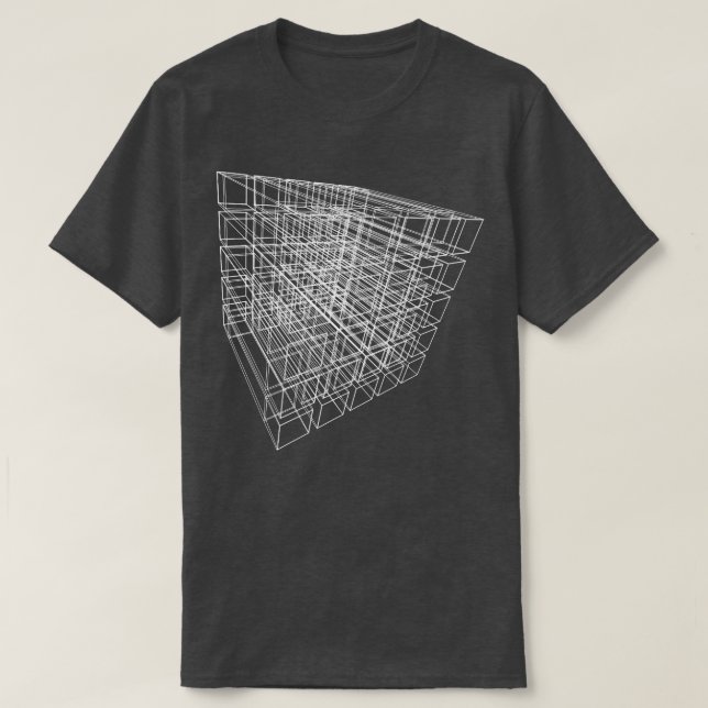 Camiseta diseño cuadrado (Diseño del anverso)