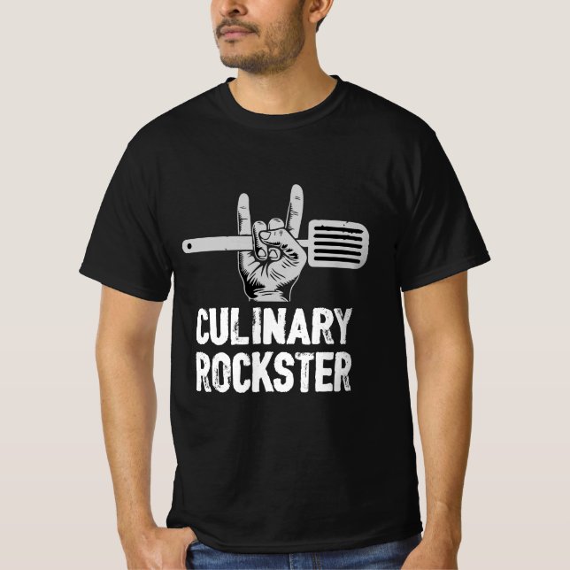 Camiseta Diseño Culinario Gracioso Para Hombres Chef Cook C (Anverso)