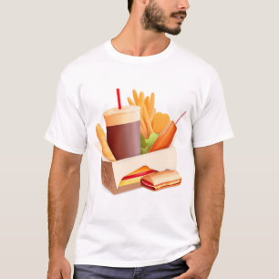 Camiseta Diseño culinario lúdico - Creaciones de arte culin