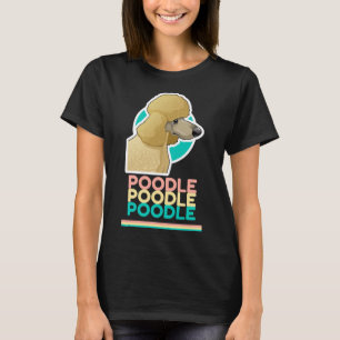 Camiseta Diseño Cute Poodle