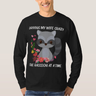 Camiseta Diseño Cute Raccoon Para Hombres Raccoon
