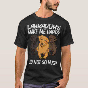 Camiseta Diseño Cuto De Labrador Para Hombres Mujeres Cacho
