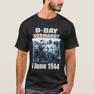 Camiseta Diseño D-Day Normandía Landings Invasion Memorial 