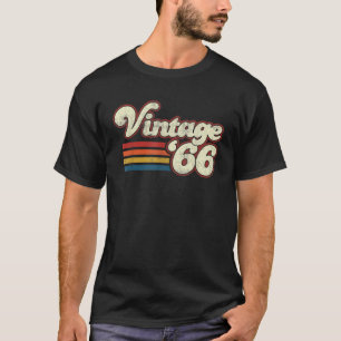 Camiseta Diseño de 60 años para regalos hechos en 1966 60º