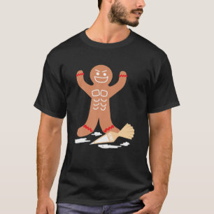 Camiseta Diseño De Abdominales De Hielo Para El Hombre Del