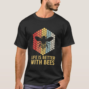Camiseta Diseño de Abejas Guay Para Hombres Mujeres Abejas