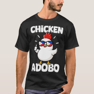 Camiseta Diseño de Adobo de Pollo de Filipinas Pinay Filipi