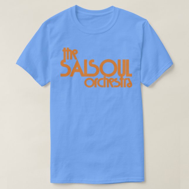 Camiseta Diseño de aficionados a la música retro de la orqu (Diseño del anverso)