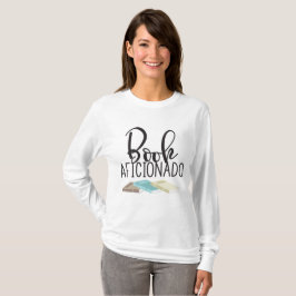 Camiseta Diseño de aficionados al libro