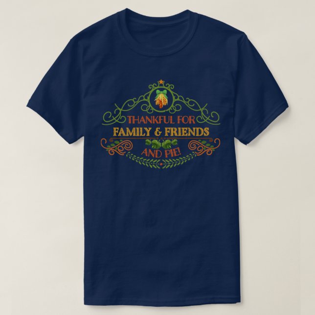 Camiseta Diseño de agradecimiento (Diseño del anverso)