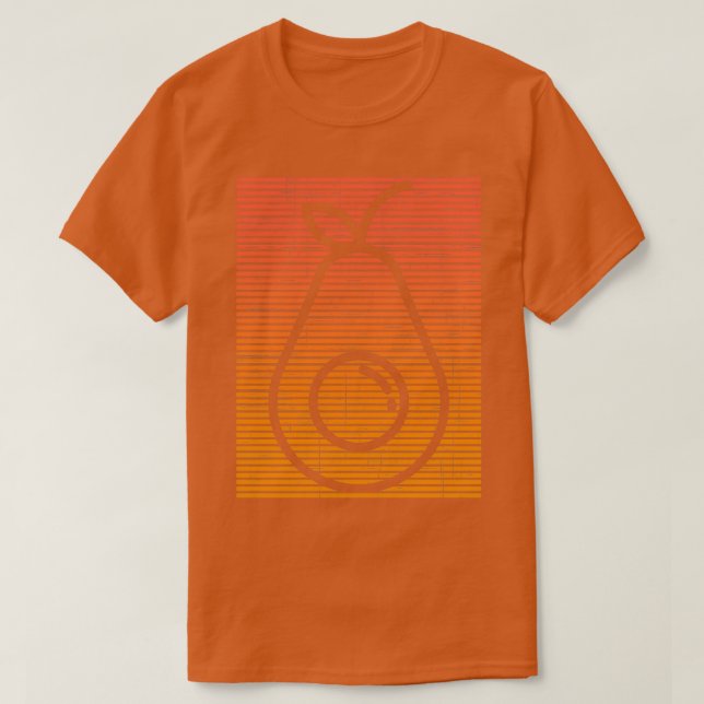 Camiseta Diseño de aguacate4 (Diseño del anverso)