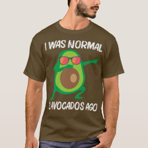 Camiseta Diseño De Aguacate Cuto Para Hombres Frutos Saluda