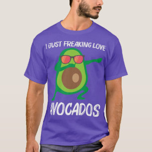 Camiseta Diseño De Aguacate Cuto Para Hombres Frutos Saluda