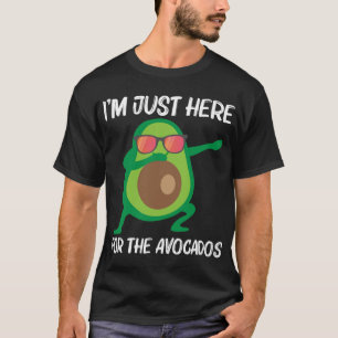 Camiseta Diseño De Aguacate Cuto Para Hombres Frutos Saluda