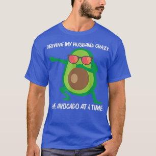 Camiseta Diseño De Aguacate Cuto Para Mujeres Frutos Saluda