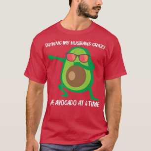 Camiseta Diseño De Aguacate Cuto Para Mujeres Frutos Saluda