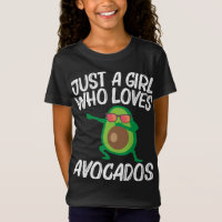 Diseño De Aguacate Para Chicas Niños Frutos Saluda