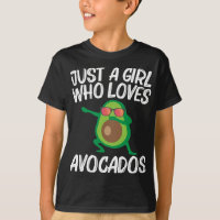 Diseño De Aguacate Para Chicas Niños Frutos Saluda