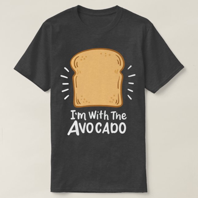 Camiseta Diseño De Aguacate Para Tostadas Vegetales Lover I (Diseño del anverso)