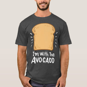 Camiseta Diseño De Aguacate Para Tostadas Vegetales Lover I