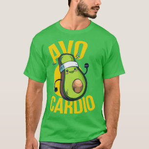 Camiseta Diseño de aguacates AvoCardio 2
