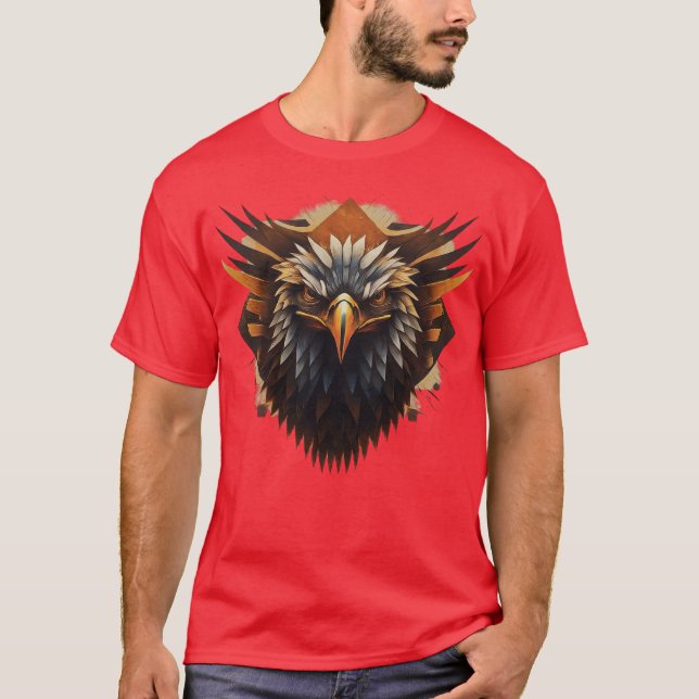 Camiseta Diseño de águila (Anverso)