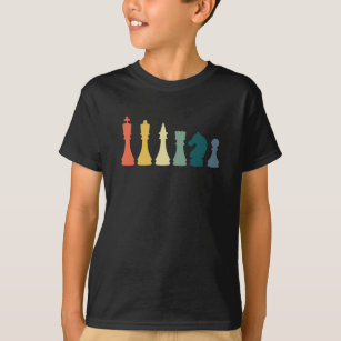 Camiseta Diseño de ajedrez retro vintage - ajedrez