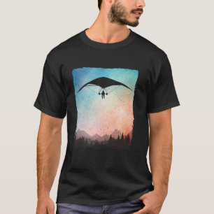Camiseta Diseño de ala delta vintage para hombres y mujeres