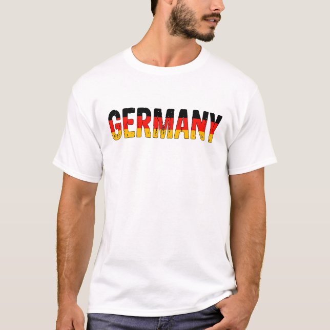 Camiseta Diseño de Alemania (Anverso)