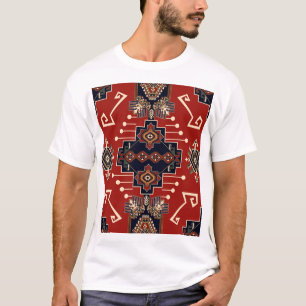 Camiseta Diseño de alfombras ornamentales: Geométrico de ép