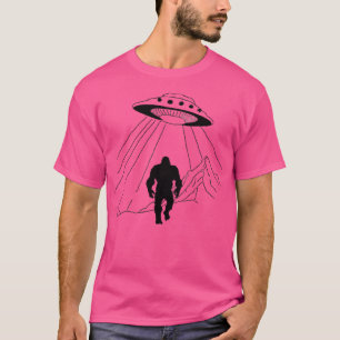 Camiseta Diseño de Alienados para Gorilla de Ufo Bigfoot