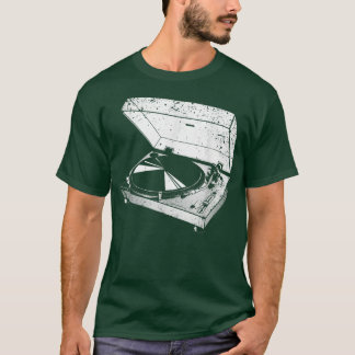 Camiseta Diseño de Alumnos de Grabación Vinil Guay Para Hom