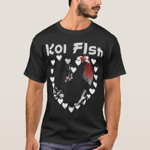 Camiseta Diseño de amante criador de peces koi