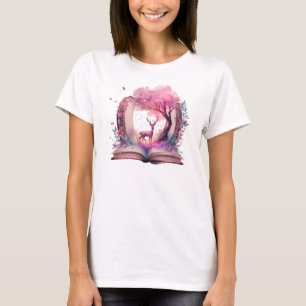 Camiseta Diseño de amante de libros de fantasía