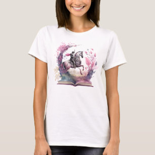 Camiseta Diseño de Amante de Libros de Fantasía