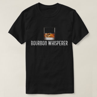 Camiseta Diseño de amante de whisky susurrador de Bourbon