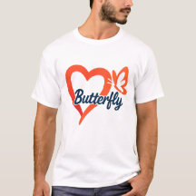 Diseño de amor al corazón de mariposa | Tipografía
