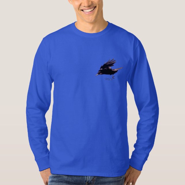 Camiseta Diseño de amor Crow Corvid (Anverso)