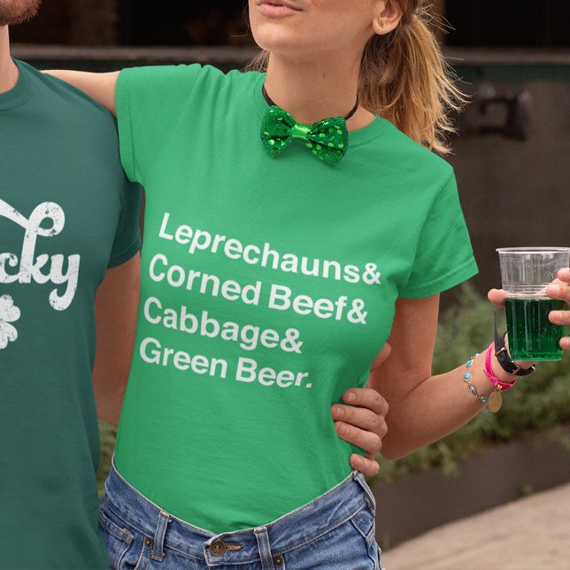 Camiseta Diseño de Ampersand en el Día de San Patricio (Subido por el creador)