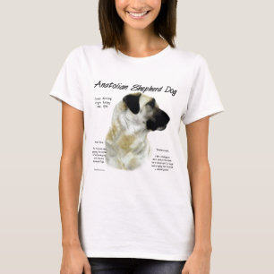 Camiseta Diseño de Anatolia de la historia del perro de