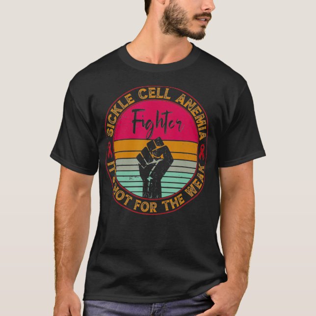 Camiseta Diseño de anemia falciforme (Anverso)